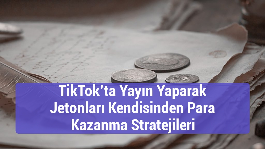TikTok’ta Yayın Yaparak Jetonları Kendisinden Para Kazanma Stratejileri