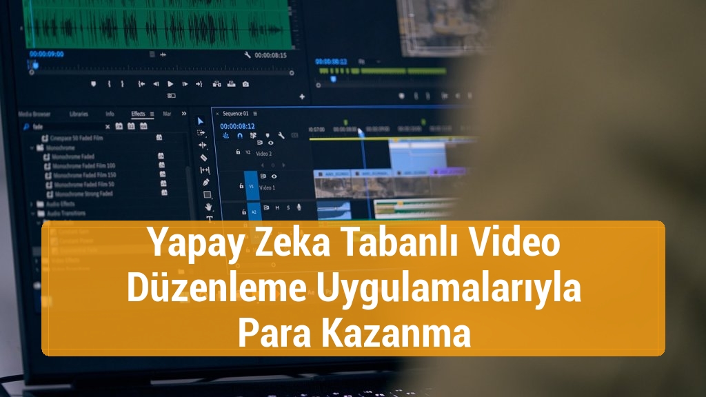 Yapay Zeka Tabanlı Video Düzenleme Uygulamalarıyla Para Kazanma