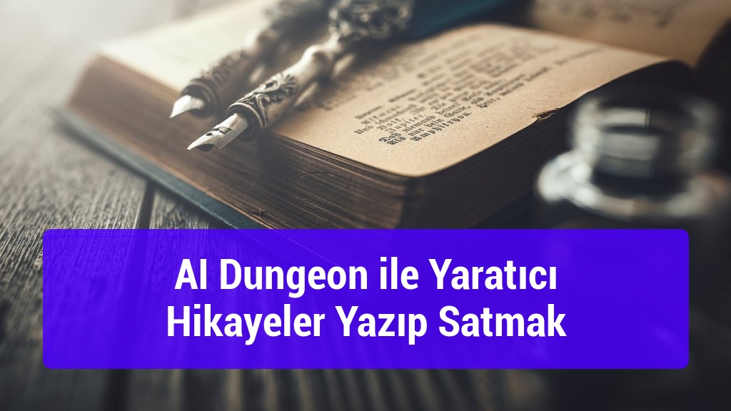 AI Dungeon ile Yaratıcı Hikayeler Yazıp Satmak