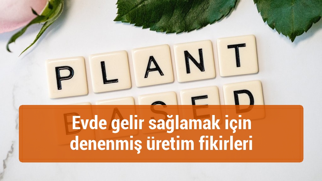 Evde gelir sağlamak için denenmiş üretim fikirleri