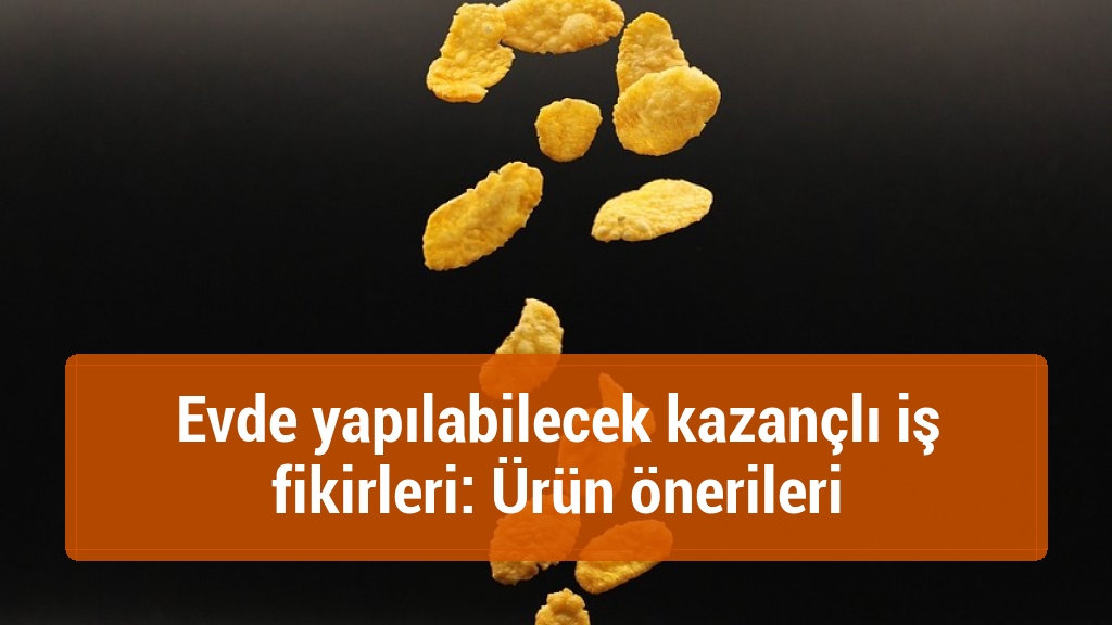 Evde yapılabilecek kazançlı iş fikirleri: Ürün önerileri