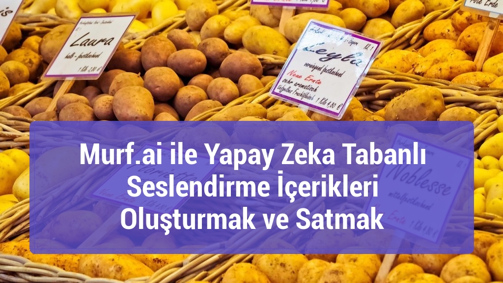 Murf.ai ile Yapay Zeka Tabanlı Seslendirme İçerikleri Oluşturmak ve Satmak