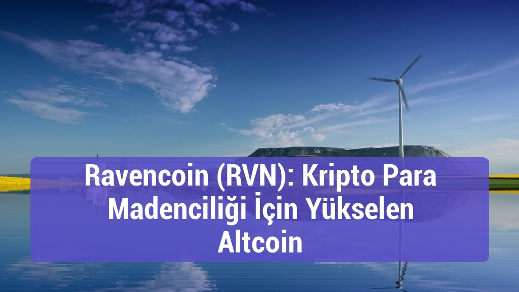 Ravencoin (RVN): Kripto Para Madenciliği İçin Yükselen Altcoin
