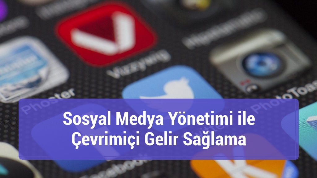 Sosyal Medya Yönetimi ile Çevrimiçi Gelir Sağlama