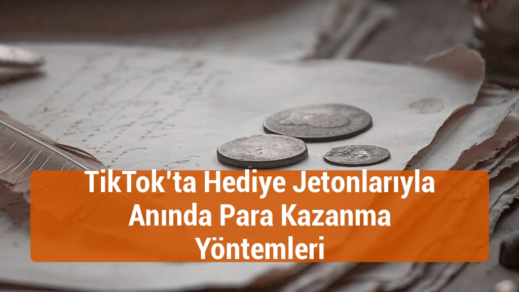 TikTok’ta Hediye Jetonlarıyla Anında Para Kazanma Yöntemleri