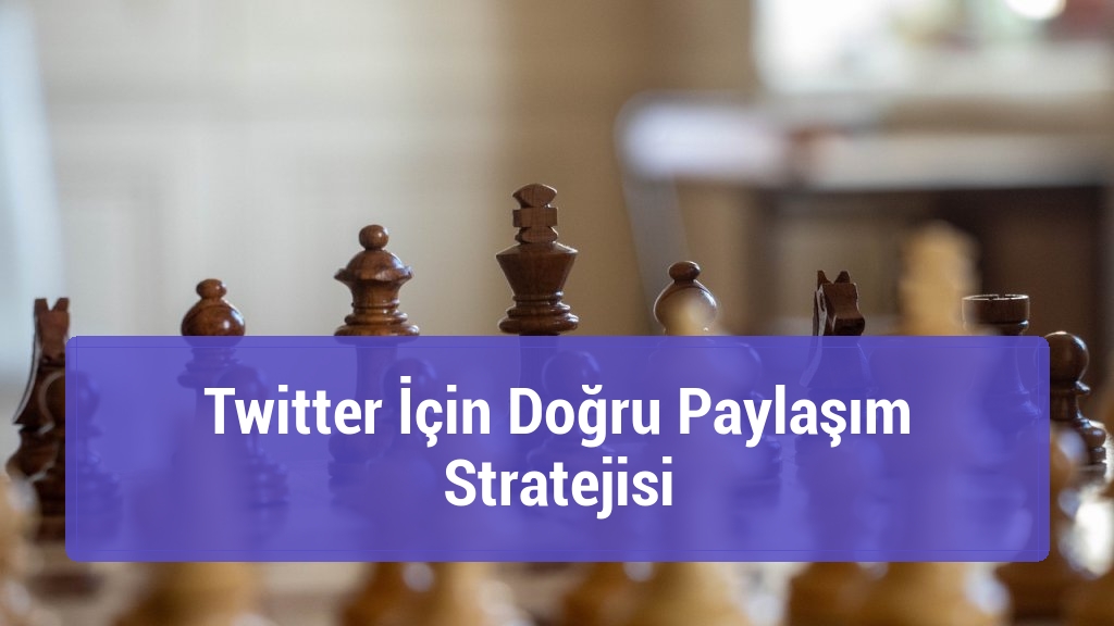 Twitter İ&ccedil;in Doğru Paylaşım Stratejisi