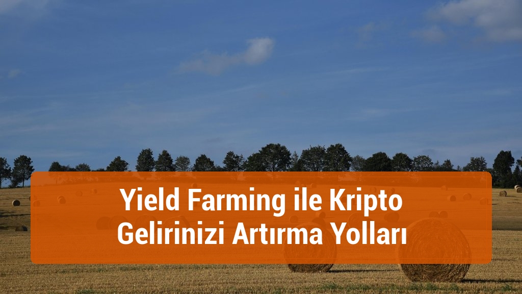 Yield Farming ile Kripto Gelirinizi Artırma Yolları