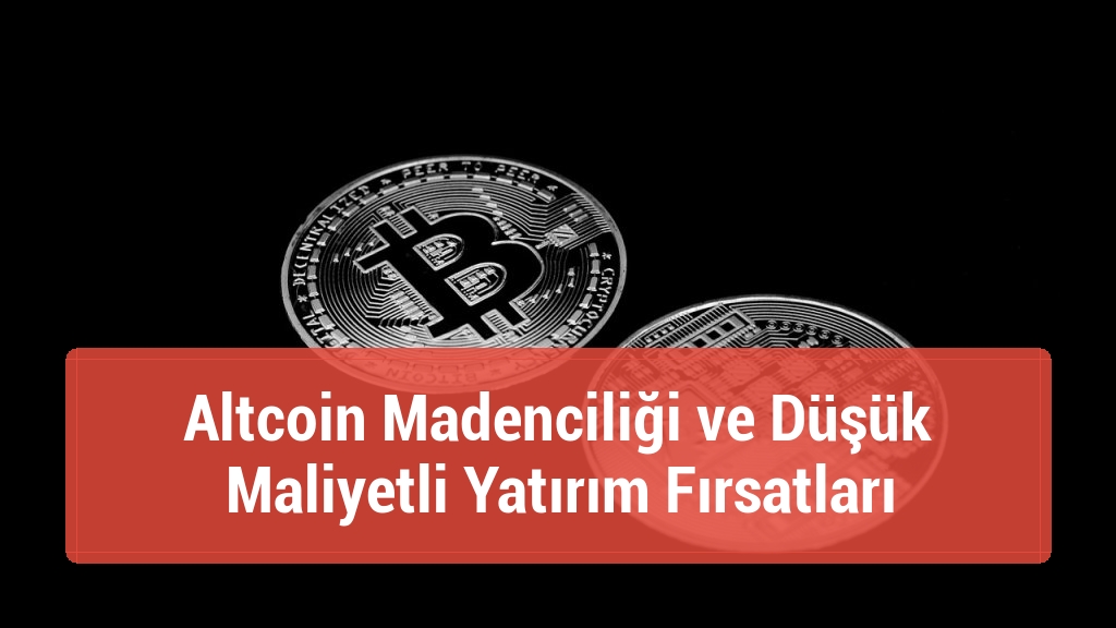 Altcoin Madenciliği ve Düşük Maliyetli Yatırım Fırsatları
