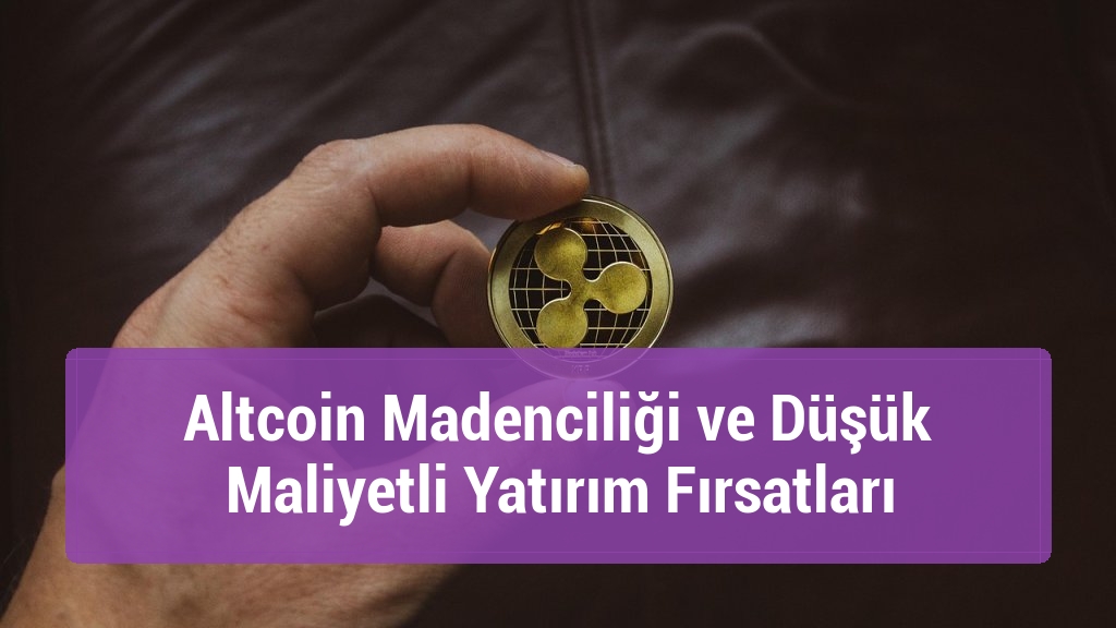 Altcoin Madenciliği ve Düşük Maliyetli Yatırım Fırsatları