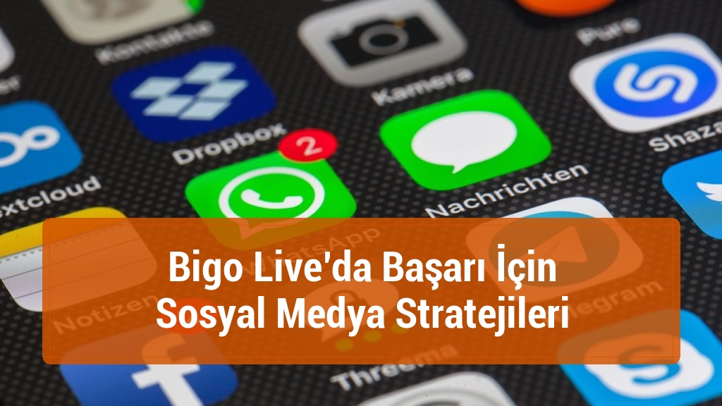 Bigo Live’da Başarı İçin Sosyal Medya Stratejileri