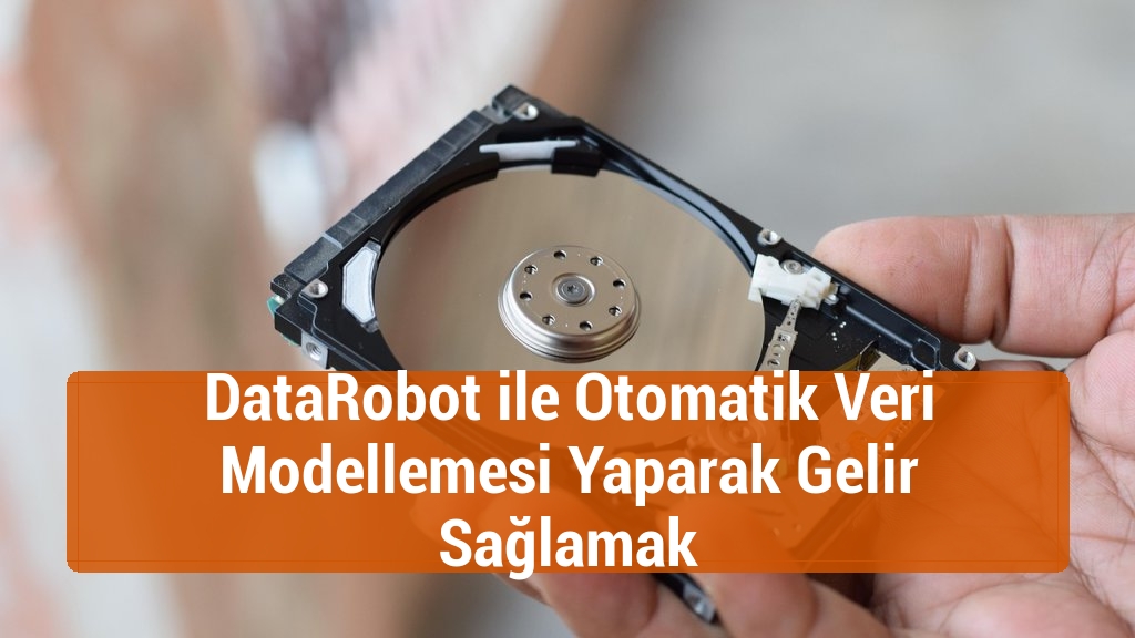 DataRobot ile Otomatik Veri Modellemesi Yaparak Gelir Sağlamak