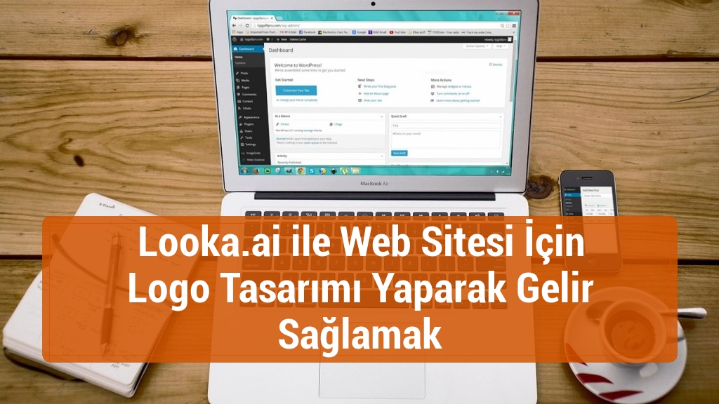 Looka.ai ile Web Sitesi İçin Logo Tasarımı Yaparak Gelir Sağlamak