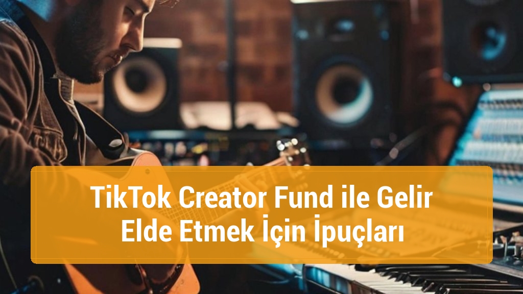 TikTok Creator Fund ile Gelir Elde Etmek İçin İpuçları