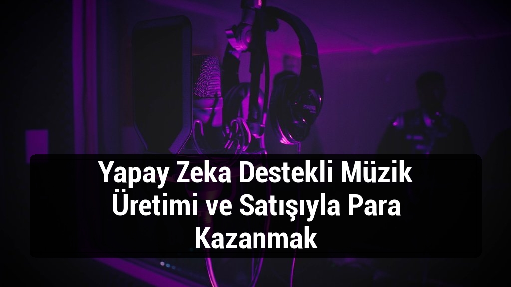 Yapay Zeka Destekli Müzik Üretimi ve Satışıyla Para Kazanmak