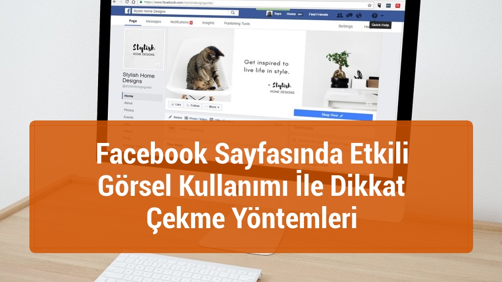 Facebook Sayfasında Etkili G&ouml;rsel Kullanımı İle Dikkat &Ccedil;ekme Y&ouml;ntemleri