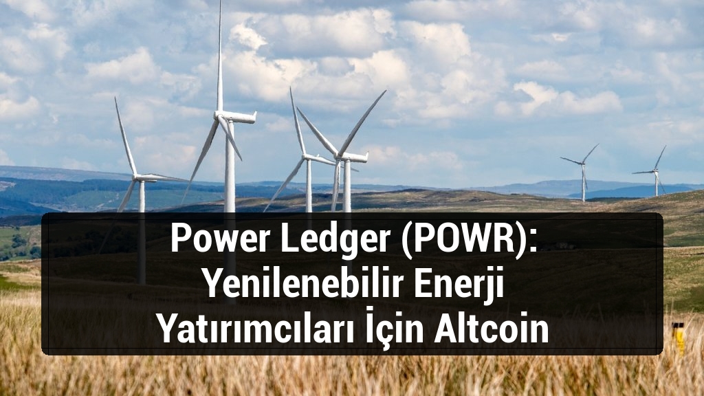 Power Ledger (POWR): Yenilenebilir Enerji Yatırımcıları İçin Altcoin