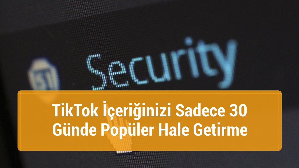 TikTok İçeriğinizi Sadece 30 Günde Popüler Hale Getirme