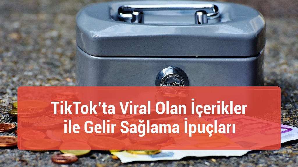 TikTok’ta Viral Olan İçerikler ile Gelir Sağlama İpuçları