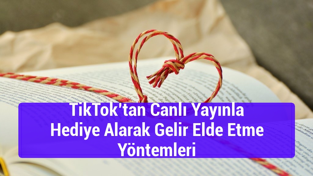 TikTok’tan Canlı Yayınla Hediye Alarak Gelir Elde Etme Yöntemleri