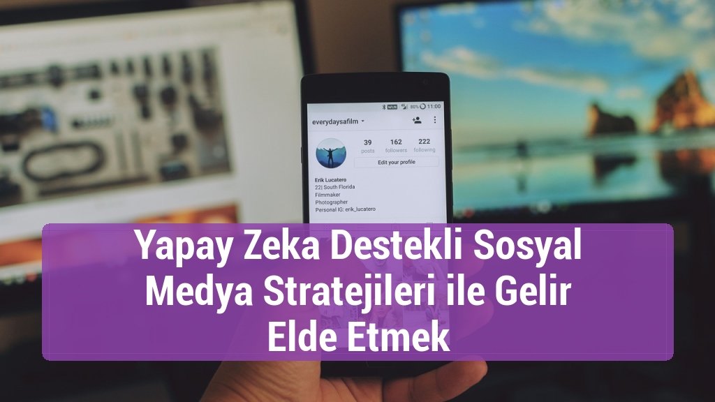 Yapay Zeka Destekli Sosyal Medya Stratejileri ile Gelir Elde Etmek