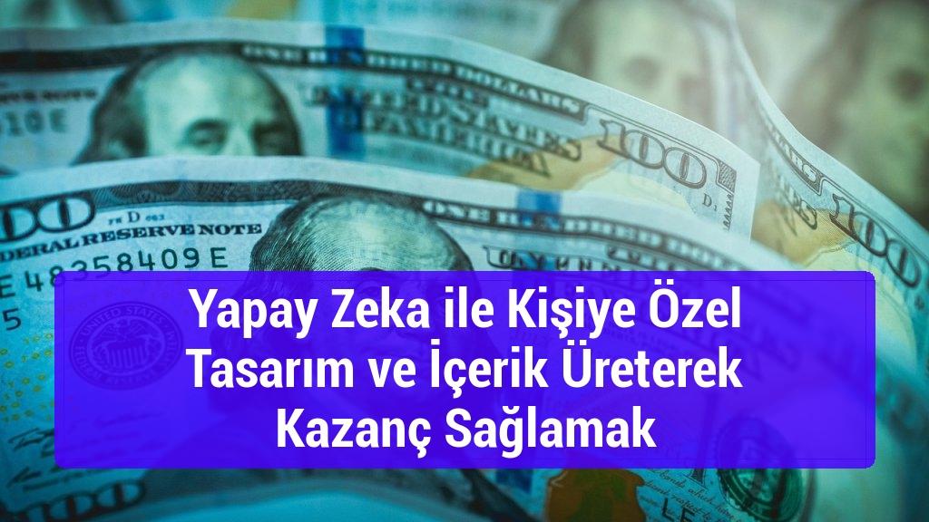 Yapay Zeka ile Kişiye &Ouml;zel Tasarım ve İ&ccedil;erik &Uuml;reterek Kazan&ccedil; Sağlamak