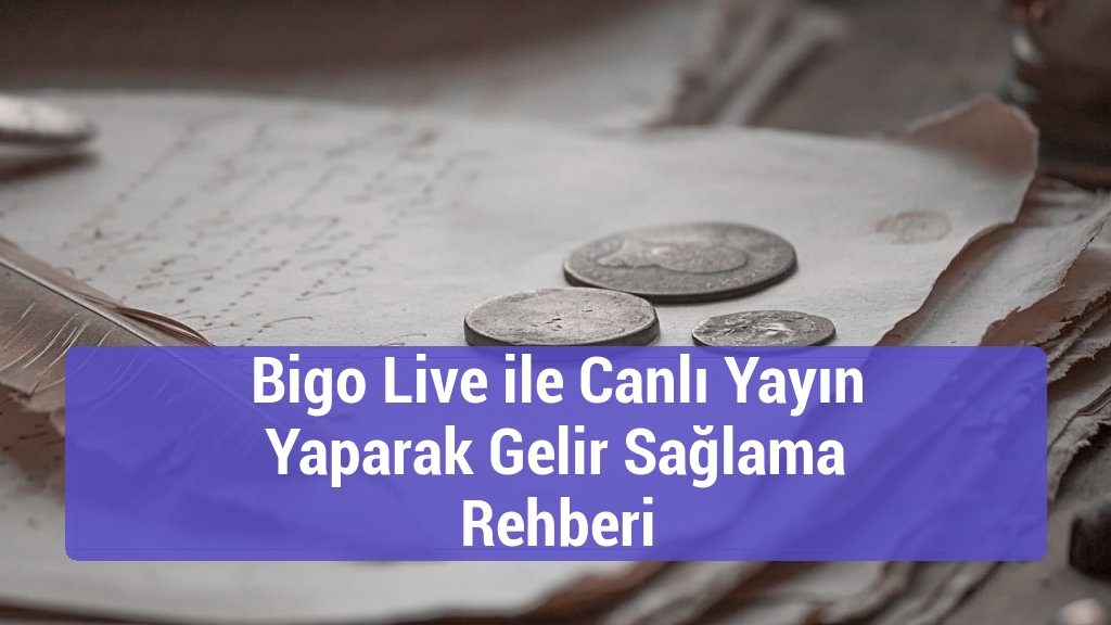Bigo Live ile Canlı Yayın Yaparak Gelir Sağlama Rehberi