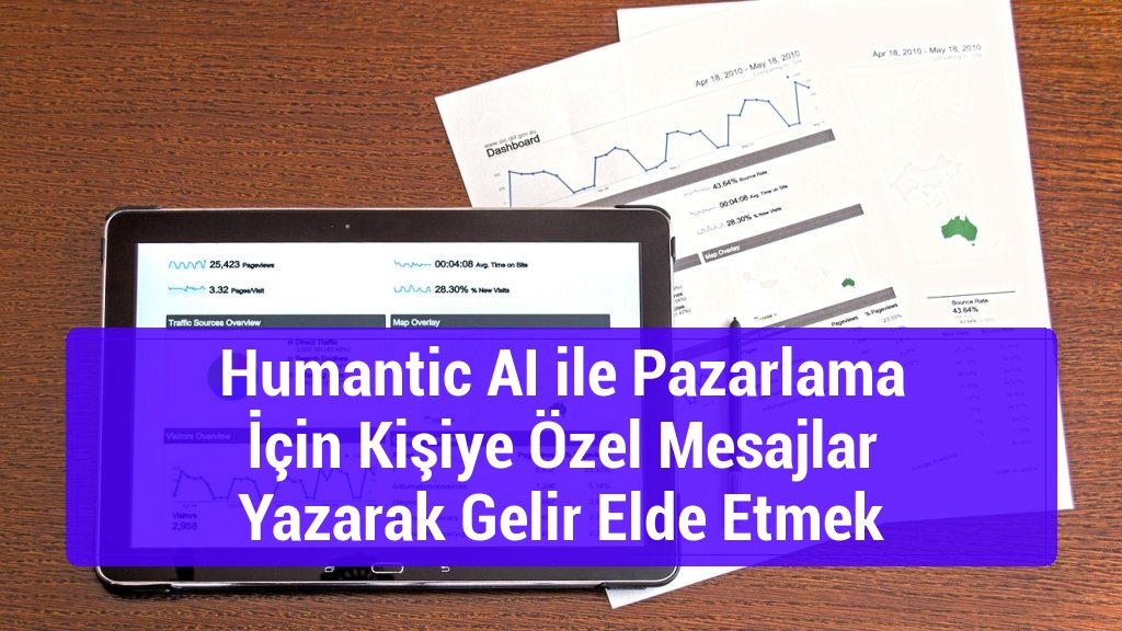 Humantic AI ile Pazarlama İçin Kişiye Özel Mesajlar Yazarak Gelir Elde Etmek