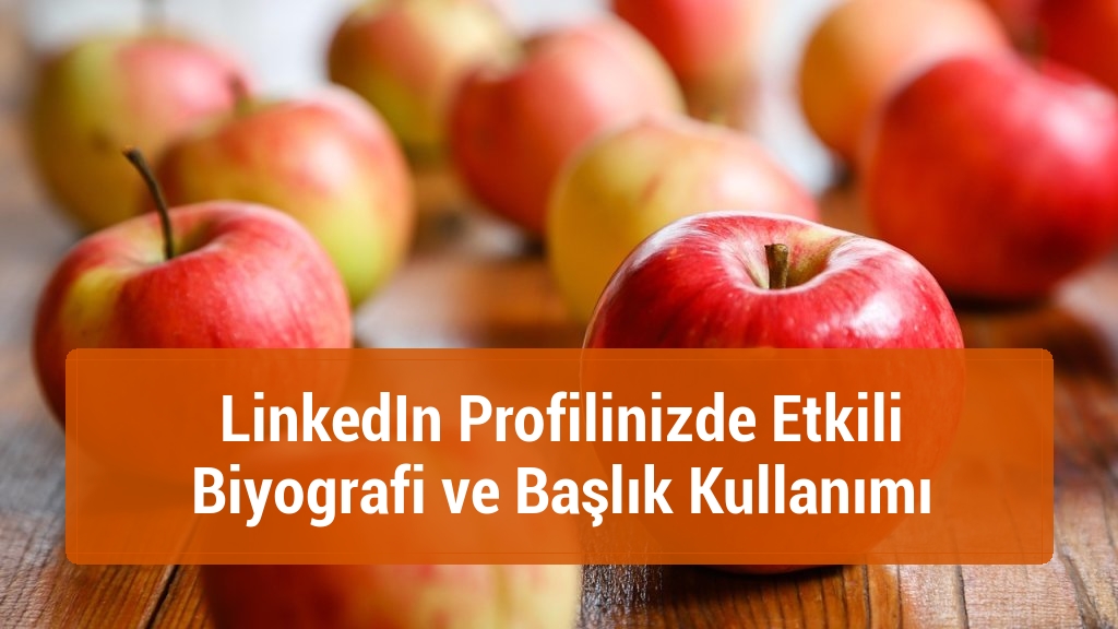 LinkedIn Profilinizde Etkili Biyografi ve Başlık Kullanımı
