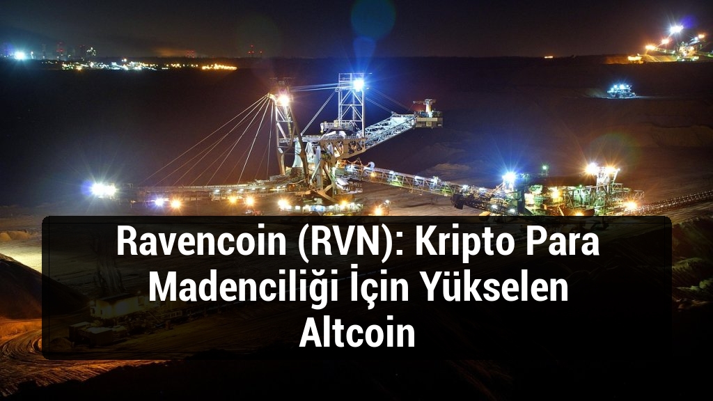 Ravencoin (RVN): Kripto Para Madenciliği İçin Yükselen Altcoin