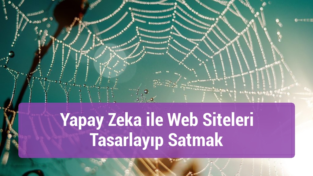 Yapay Zeka ile Web Siteleri Tasarlayıp Satmak