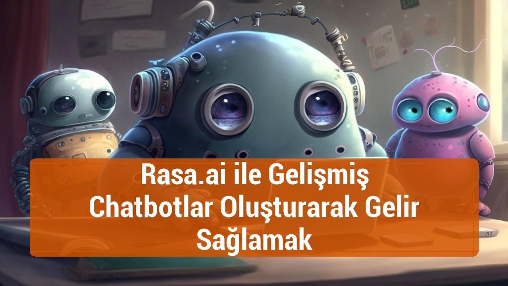 Rasa.ai ile Gelişmiş Chatbotlar Oluşturarak Gelir Sağlamak