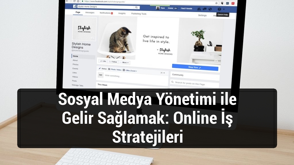 Sosyal Medya Yönetimi ile Gelir Sağlamak: Online İş Stratejileri