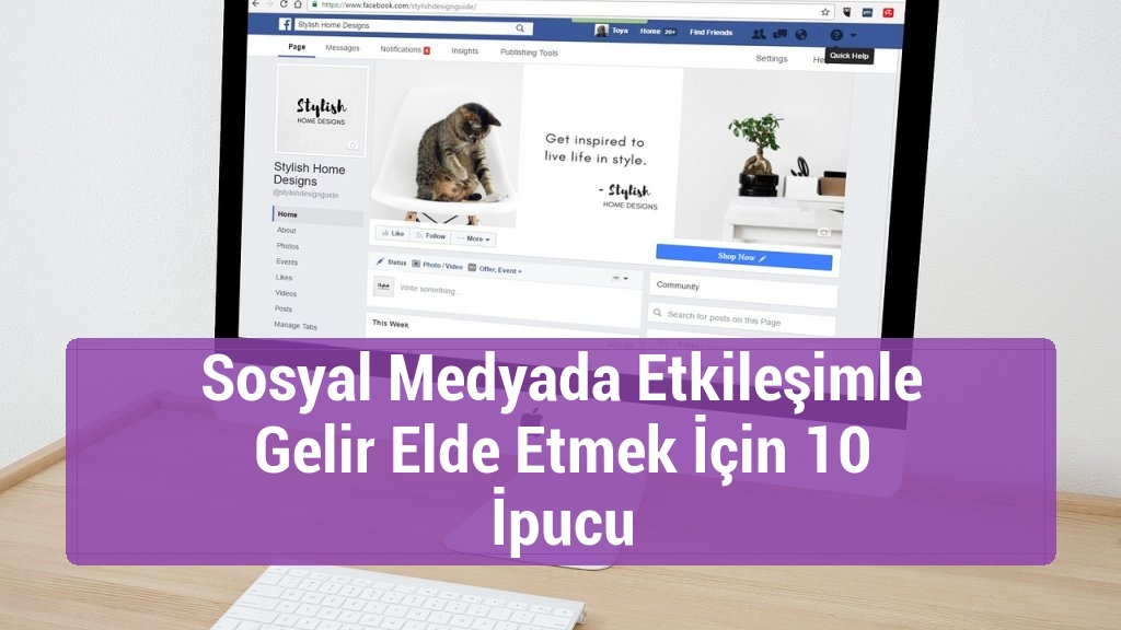 Sosyal Medyada Etkileşimle Gelir Elde Etmek İçin 10 İpucu