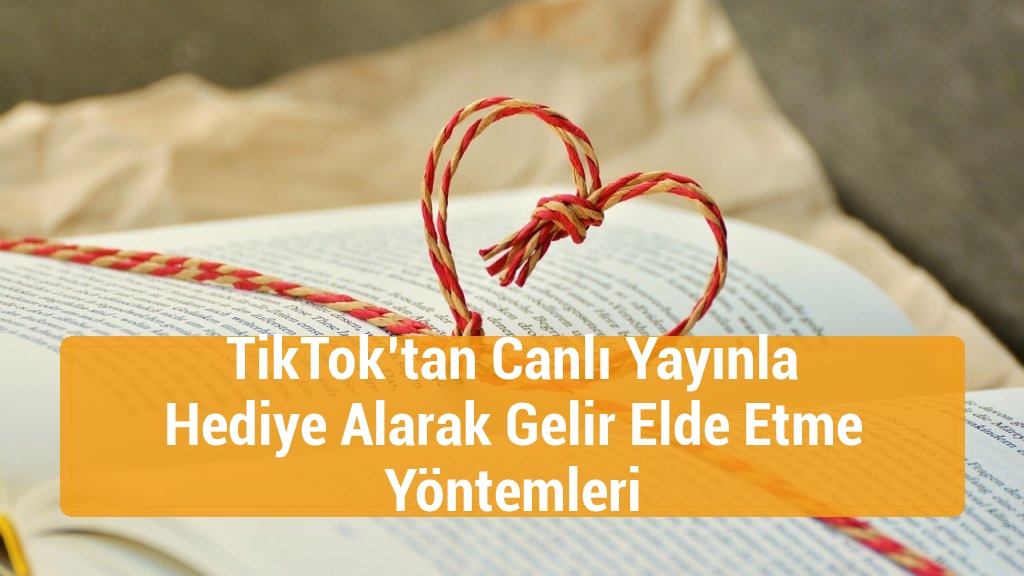 TikTok’tan Canlı Yayınla Hediye Alarak Gelir Elde Etme Yöntemleri