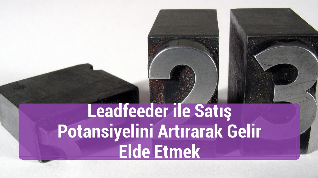 Leadfeeder ile Satış Potansiyelini Artırarak Gelir Elde Etmek