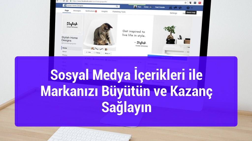 Sosyal Medya İçerikleri ile Markanızı Büyütün ve Kazanç Sağlayın