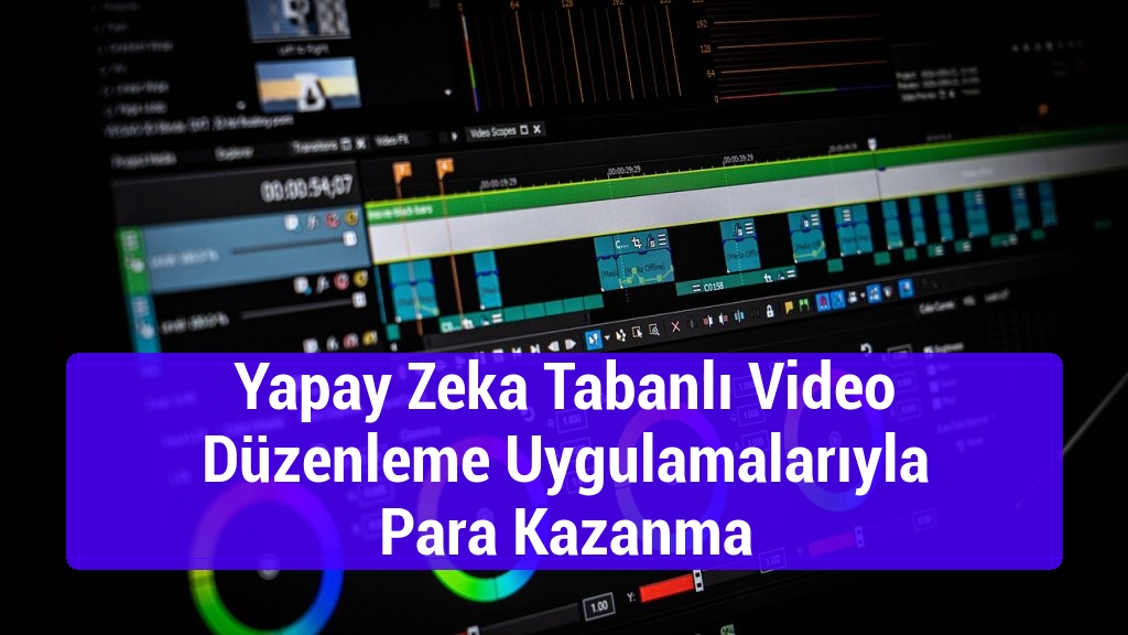 Yapay Zeka Tabanlı Video Düzenleme Uygulamalarıyla Para Kazanma