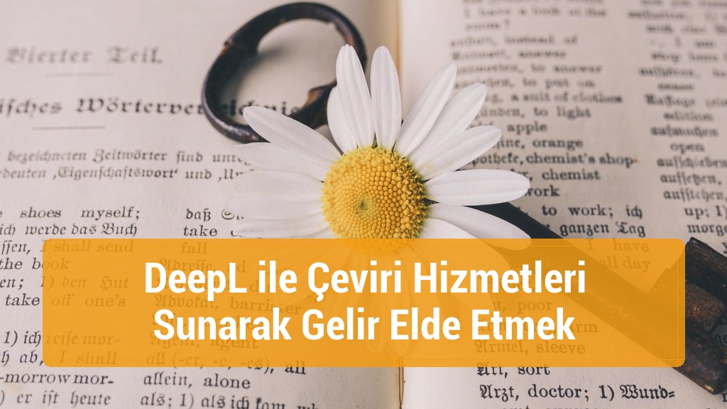 DeepL ile Çeviri Hizmetleri Sunarak Gelir Elde Etmek