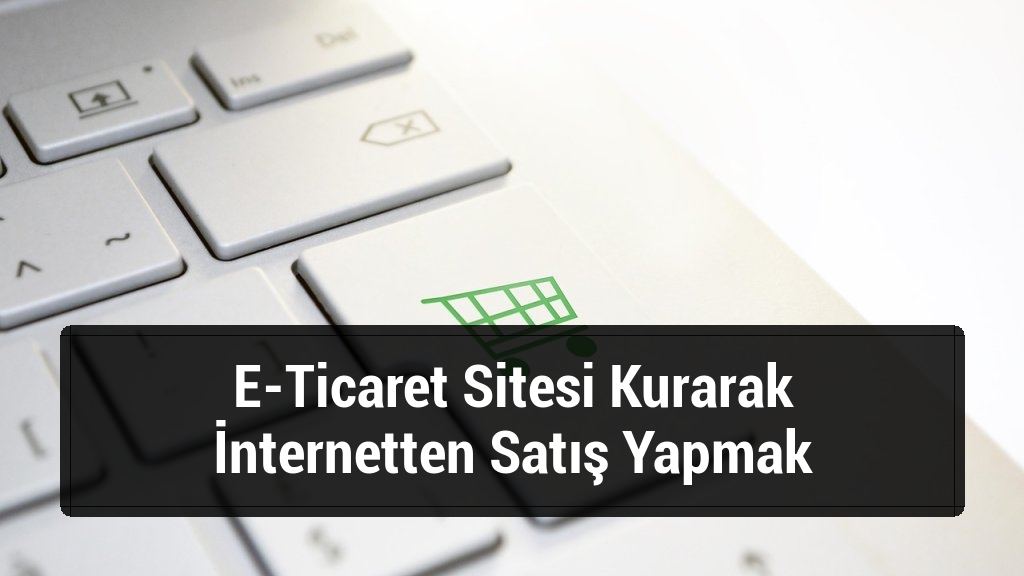E-Ticaret Sitesi Kurarak İnternetten Satış Yapmak
