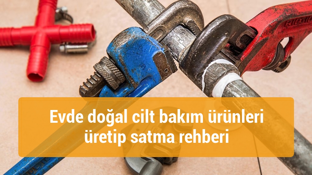 Evde doğal cilt bakım ürünleri üretip satma rehberi