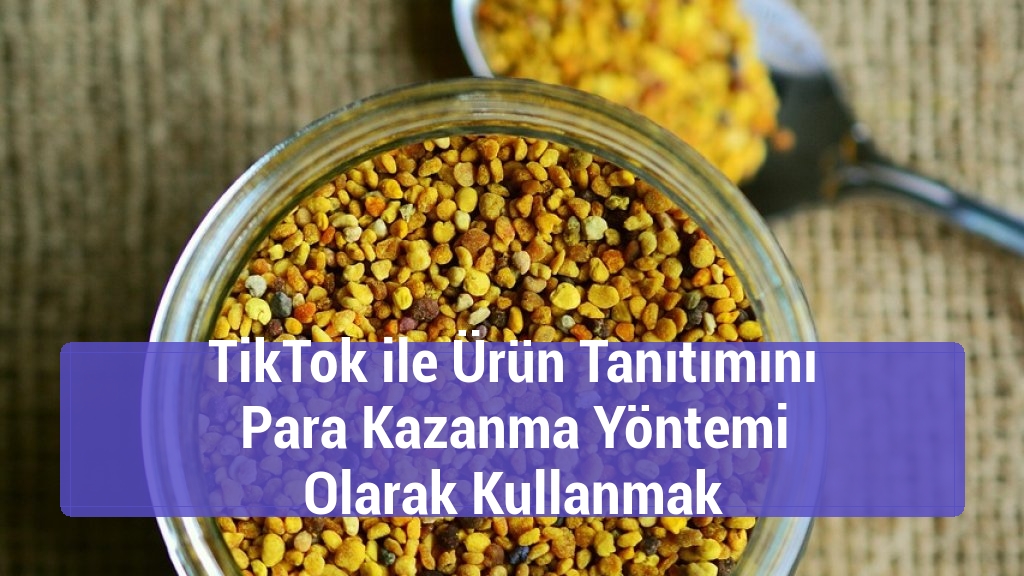 TikTok ile Ürün Tanıtımını Para Kazanma Yöntemi Olarak Kullanmak