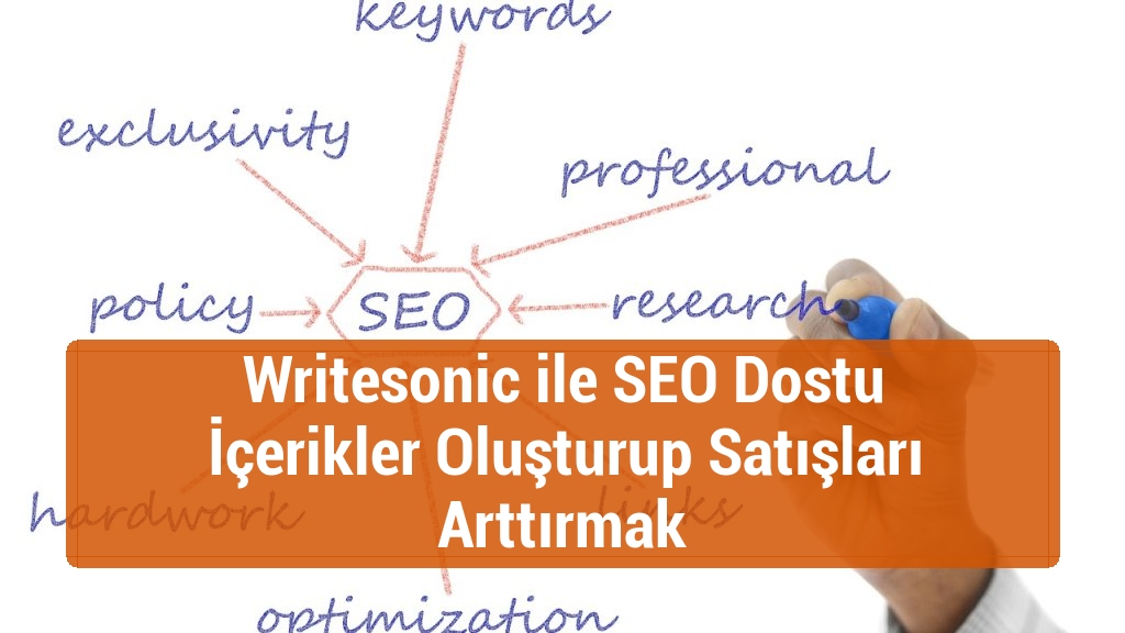 Writesonic ile SEO Dostu İçerikler Oluşturup Satışları Arttırmak