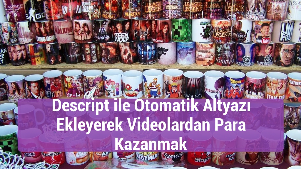 Descript ile Otomatik Altyazı Ekleyerek Videolardan Para Kazanmak
