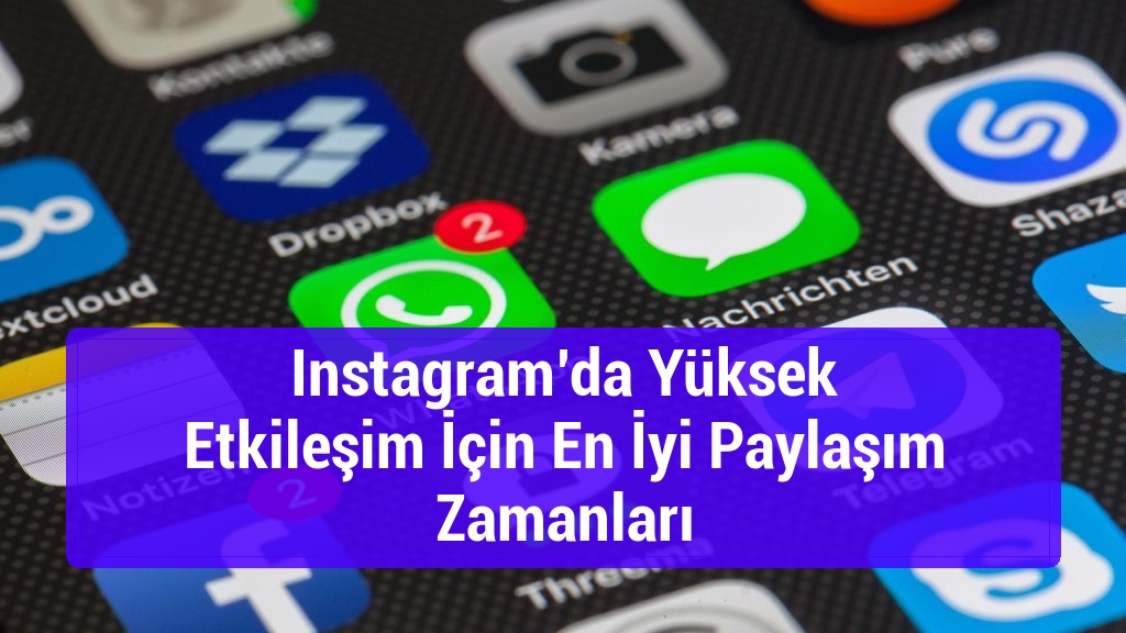 Instagram’da Yüksek Etkileşim İçin En İyi Paylaşım Zamanları