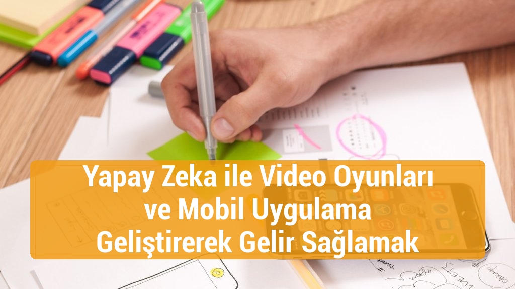 Yapay Zeka ile Video Oyunları ve Mobil Uygulama Geliştirerek Gelir Sağlamak