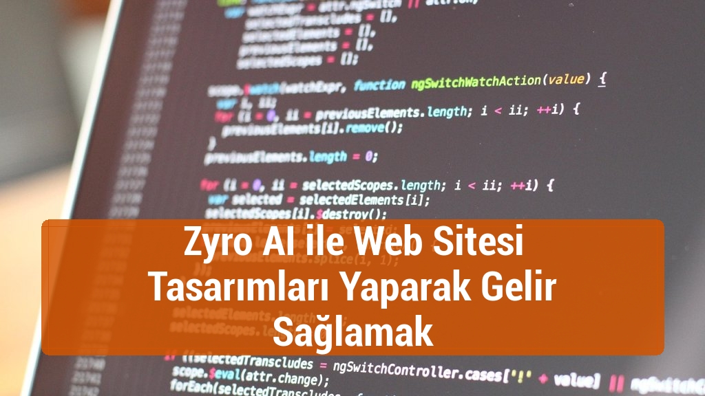 Zyro AI ile Web Sitesi Tasarımları Yaparak Gelir Sağlamak