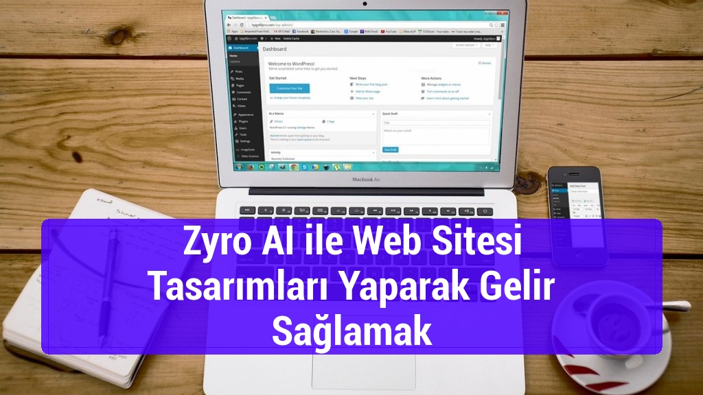 Zyro AI ile Web Sitesi Tasarımları Yaparak Gelir Sağlamak